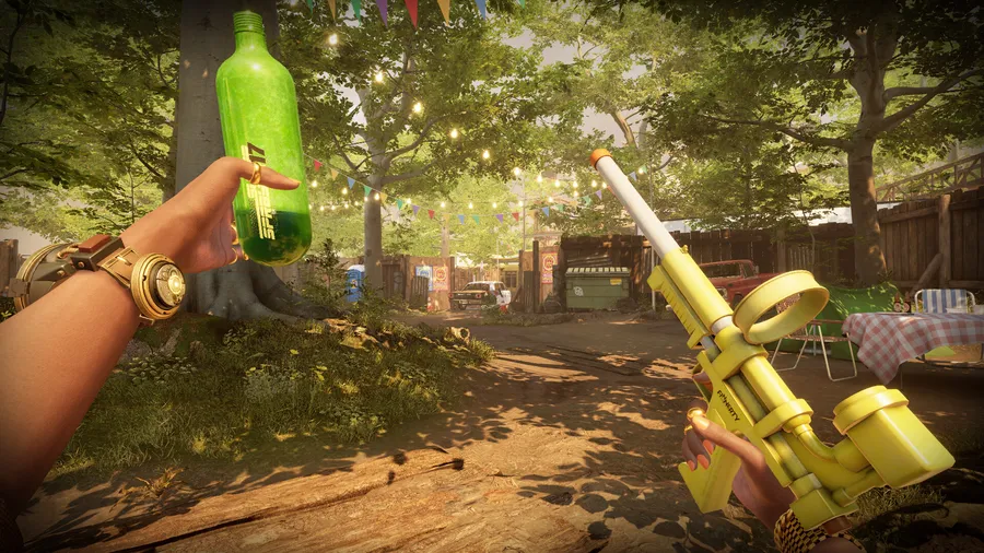 Capture d'écran du jeu VR Wanderer: The Fragments of Fate montrant une aventure de voyage dans le temps avec des décors historiques